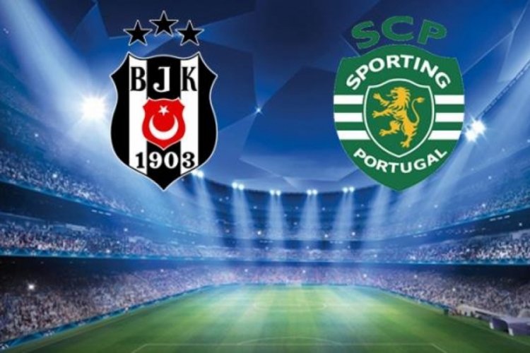 Beşiktaş-Sporting maçında ilk 11'ler belli oldu