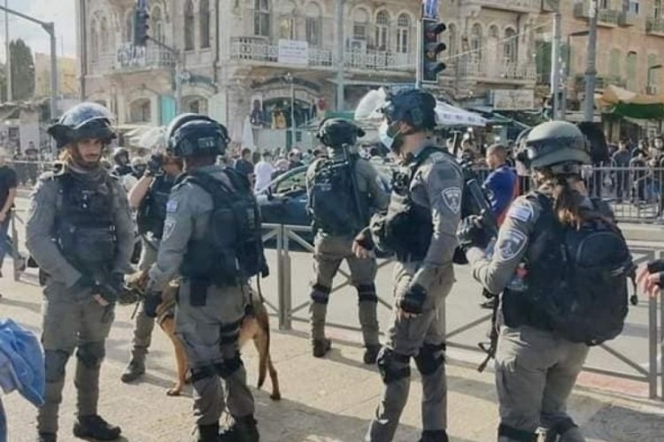 Kudüs'te İsrail güçlerinin müdahalesiyle 60 Filistinli yaralandı