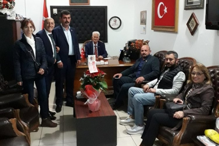 Bursa'da kent konseyi muhtarları unutmadı