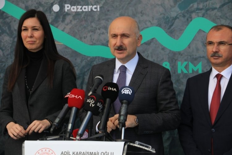 Ulaştırma ve Altyapı Bakanı Karaismailoğlu: Ulaşım ve altyapı yatırımları bize ayrı bir heyecan veriyor