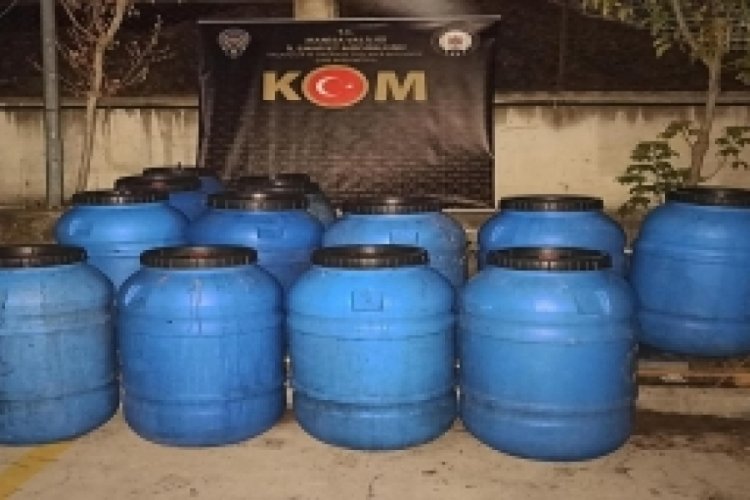 Ankara'da 98 ton ka&ccedil;ak akaryakıt yakalandı