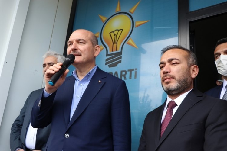 İ&ccedil;işleri Bakanı S&uuml;leyman Soylu, Diyarbakır'da &ouml;nemli a&ccedil;ıklamalarda bulundu