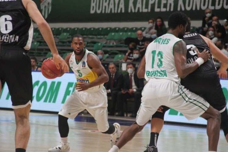 Frutti Extra Bursaspor, İtalya'nın Virtus Bologna takımına yenildi