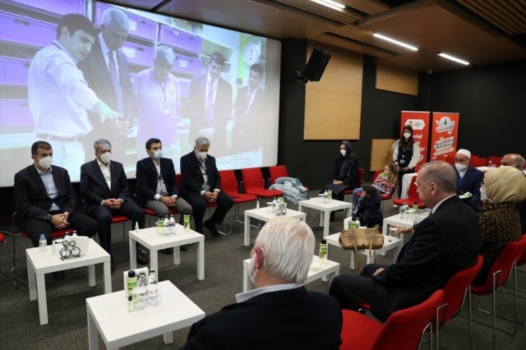 Erdoğan'dan Bayraktar ailesine taziye ziyareti