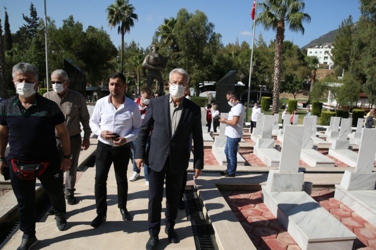 Bursa Nil&uuml;fer'den kardeş kent Gazimağusa'ya ziyaret