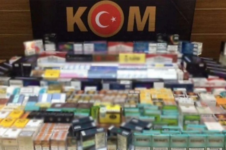 İstanbul Bayrampaşa'da 2 milyon TL değerinde ka&ccedil;ak sigara ele ge&ccedil;irildi