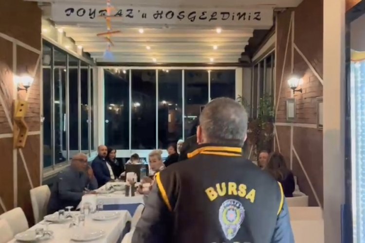 Bursa Mudanya'da 250 polis ile asayiş uygulaması yapıldı