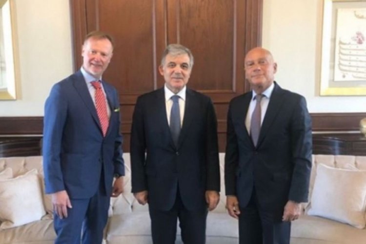 Abdullah Gül, Finlandiya Büyükelçisi Maki ile bir araya geldi