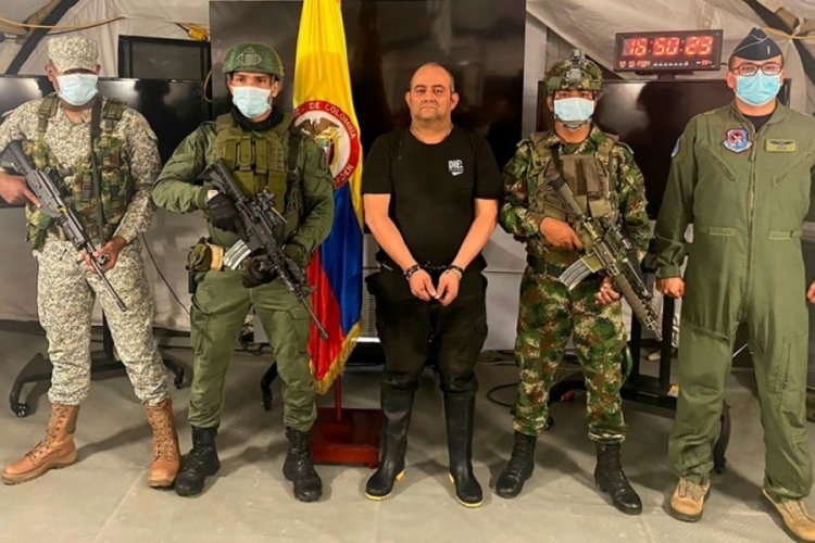 Kolombiya'nın en çok aranan uyuşturucu kaçakçısı örgüt elebaşı yakalandı