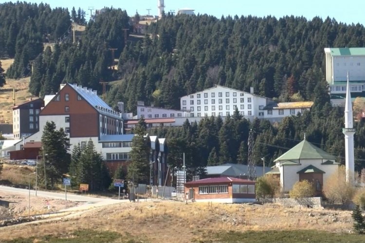 Bursa Uludağ'da hedef Antalya'ya gelen Rus ve Ukraynalı turistler