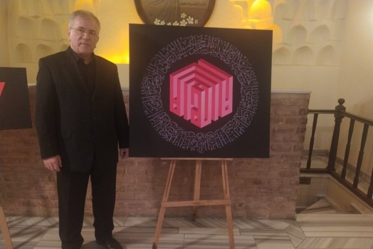 Bursa'da 60 yaşından sonra hattat oldu