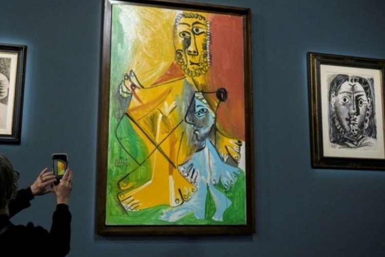 Picasso'nun eserleri 110 milyon dolara satıldı