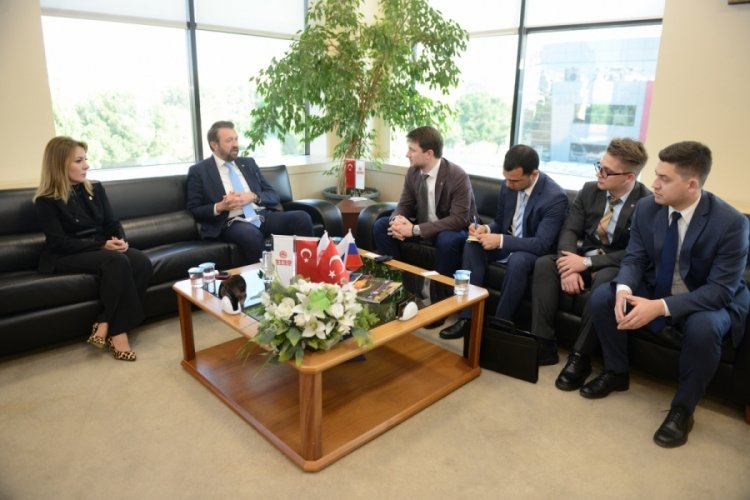 BTSO, Tula B&ouml;lgesi Ekonomi Kalkınma Bakanı Vladimirovich'i Ağırladı