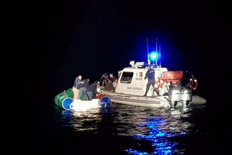 Bodrum a&ccedil;ıklarında 16 ka&ccedil;ak g&ouml;&ccedil;men yakalandı