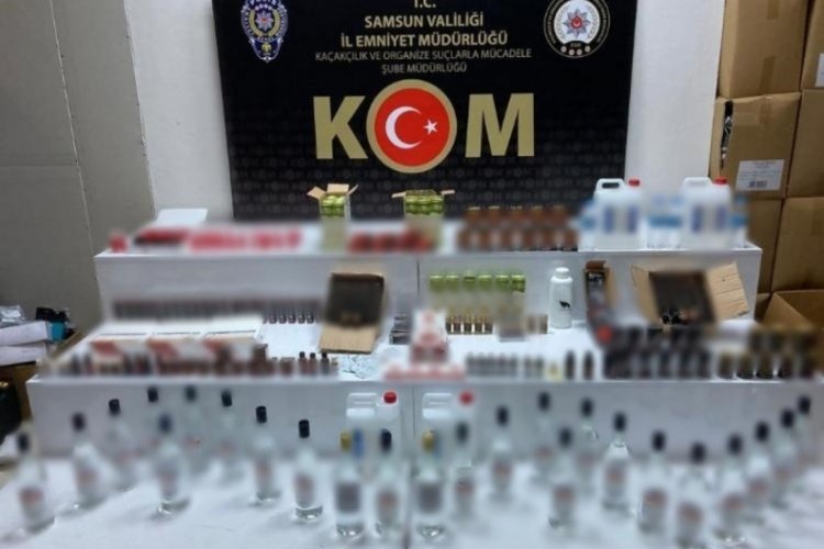 Samsun'da eş zamanlı ka&ccedil;ak&ccedil;ılık operasyonu d&uuml;zenlendi