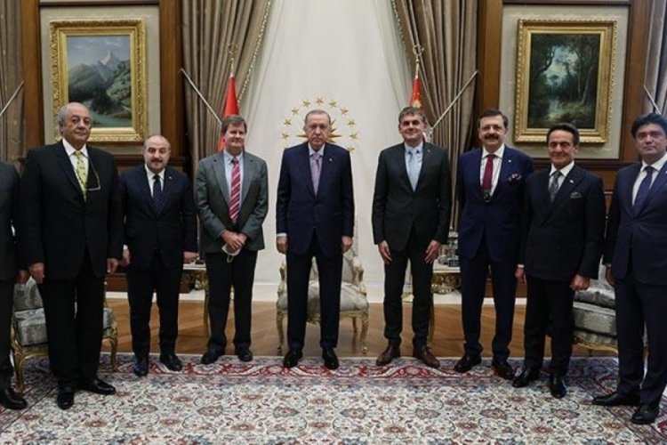Cumhurbaşkanı Erdoğan TOGG'a can verecek heyeti ağırladı