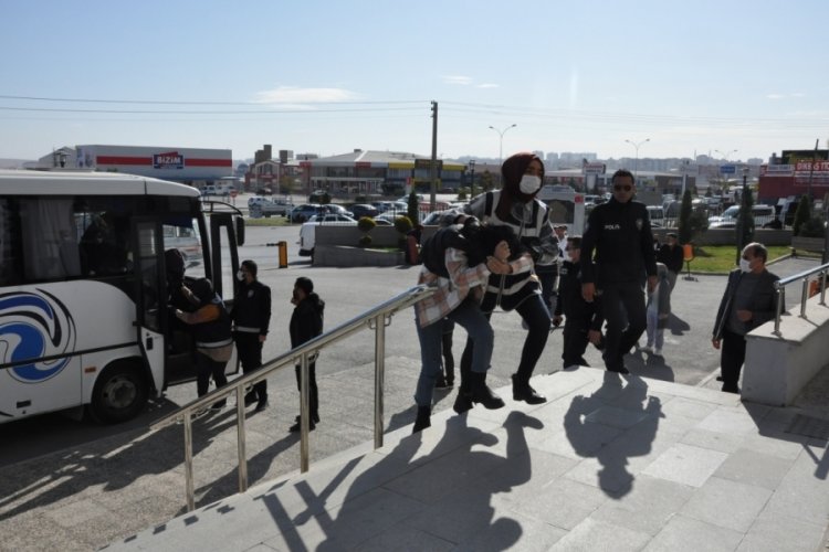 Karaman'da fuhuş operasyonunda gözaltına alınan 7 kişi tutuklandı