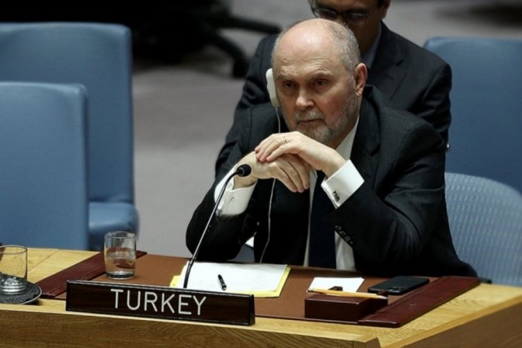 T&uuml;rkiye'nin BM Daimi Temsilcisi Sinirlioğlu'ndan &Ccedil;in'e yanıt
