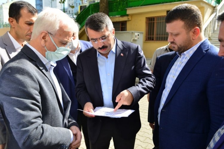 Bursa Yıldırım Belediyesi Başkanı Yılmaz, mahalle ziyaretlerini sürdürüyor