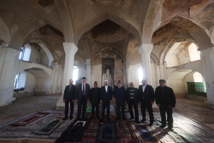 Diyanet İşleri Başkanı Ali Erbaş, Azerbaycan'ın Ağdam kentini ziyaret etti