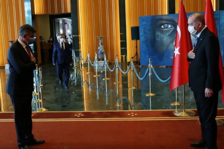 Cumhurbaşkanı Erdoğan Cumhuriyet Bayramı tebriklerini kabul etti