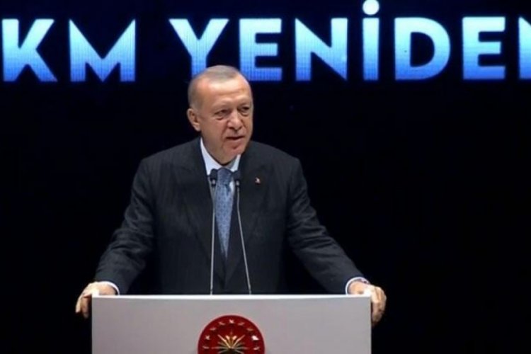 Cumhurbaşkanı Erdoğan: İnşası rekor bir s&uuml;rede tamamlandı!