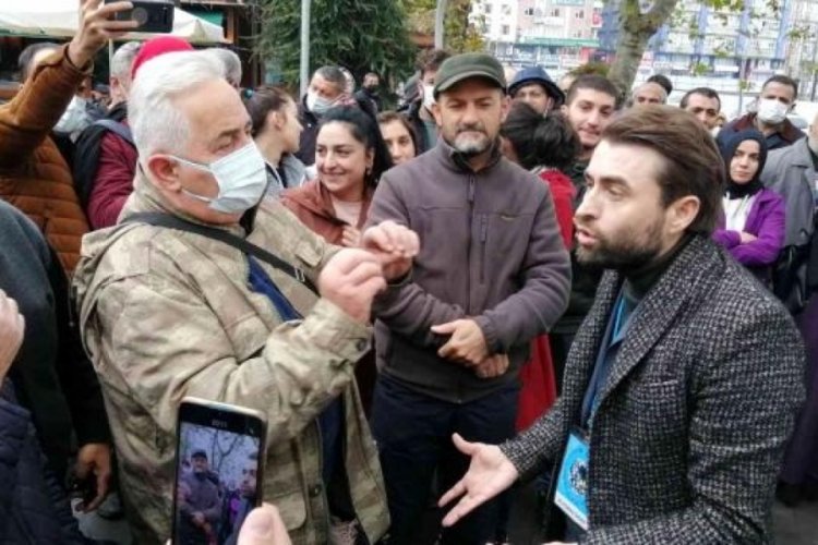 Aşı karşıtı adam, eyleme Bakan Soylu'yu katıp polise tehditler savurdu: A&ccedil;ığa alınacağını biliyor musun?
