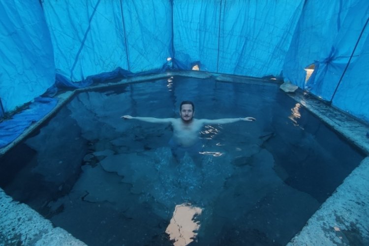 Bursa'da manzaralı hamam sefası! Herkese bedava