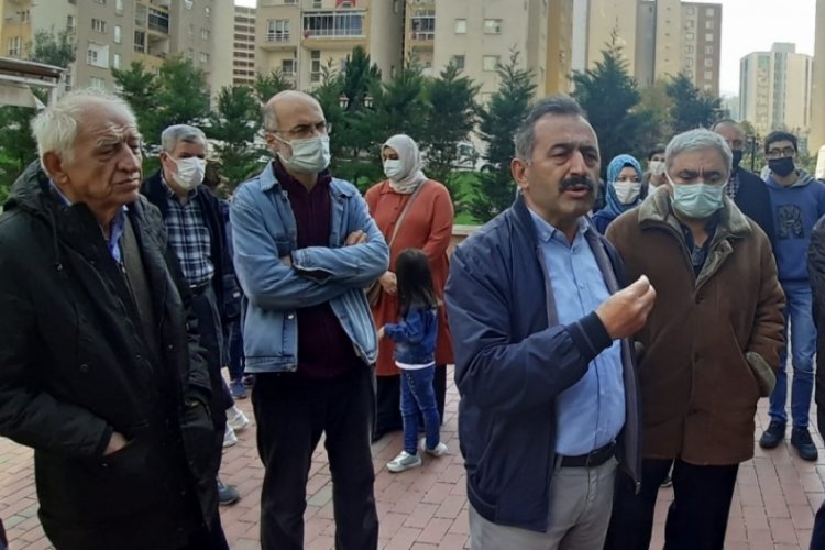 Bursa'da Doğanbey toplu konutları sakinlerinden su&ccedil; duyurusu!