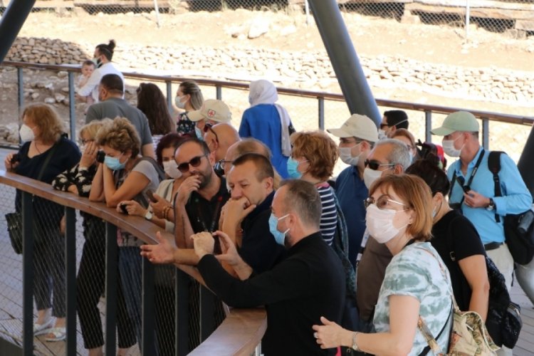 Şanlıurfa'daki G&ouml;beklitepe'ye ziyaret&ccedil;i akını