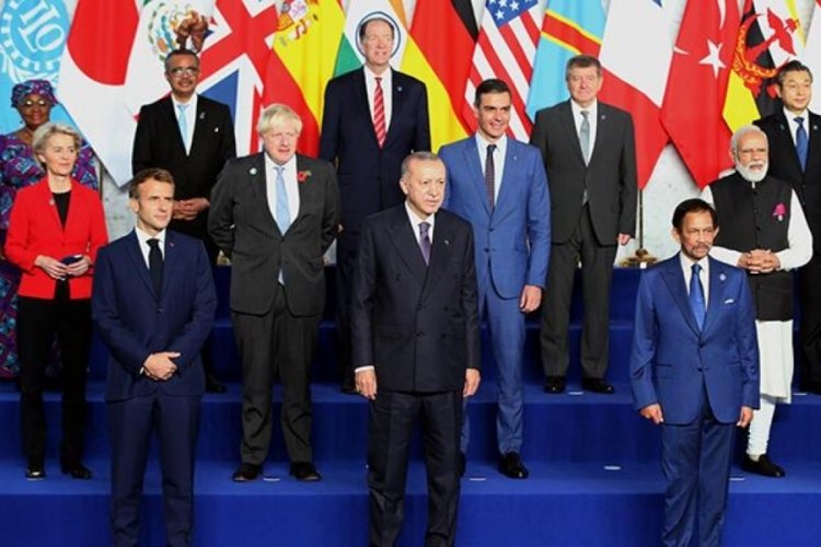 Cumhurbaşkanı Erdoğan'dan G20 zirvesinde kritik g&ouml;r&uuml;şmeler