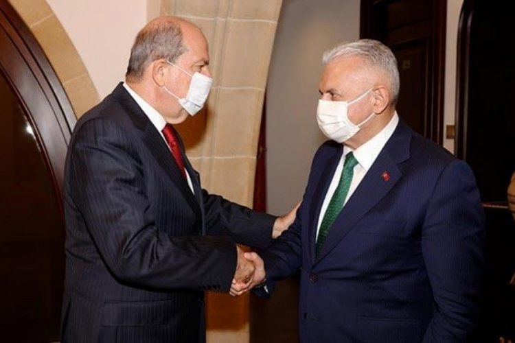Ersin Tatar, Binali Yıldırım'ı kabul etti
