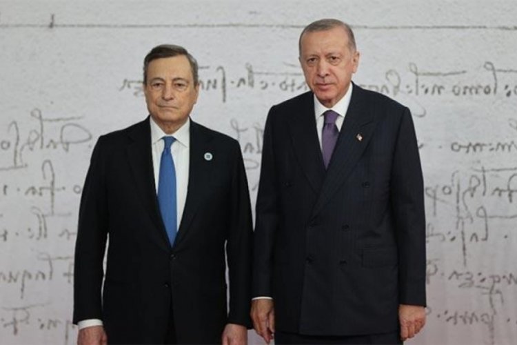 İtalya'dan Cumhurbaşkanı Erdoğan-Draghi g&ouml;r&uuml;şmesine ilişkin a&ccedil;ıklama