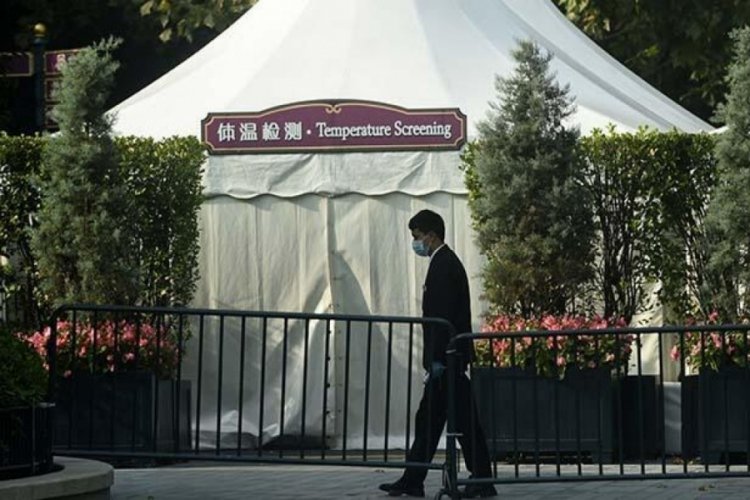 &Ccedil;in'in Disneyland'ı karantinaya alındı