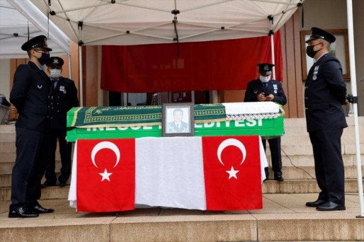 İneg&ouml;l'de vefat eden zabıta komiseri i&ccedil;in t&ouml;ren d&uuml;zenlendi