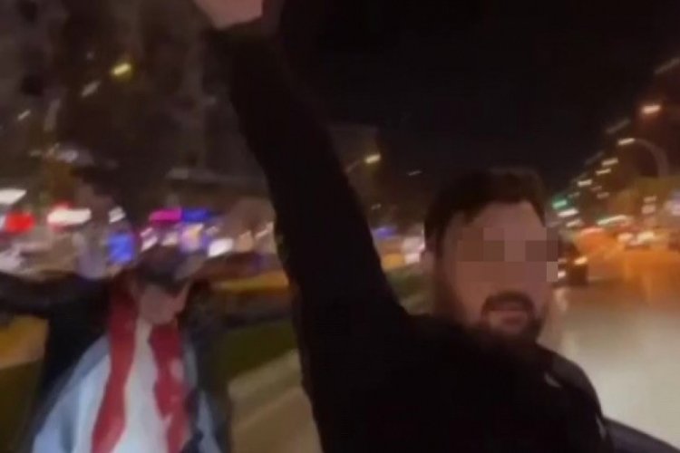 Bursa'da şehrin ortasında kurşun yağdıran maganda g&ouml;zaltında!