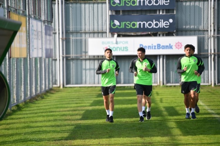 Bursaspor'da Kocaelispor ma&ccedil;ı hazırlıkları başladı