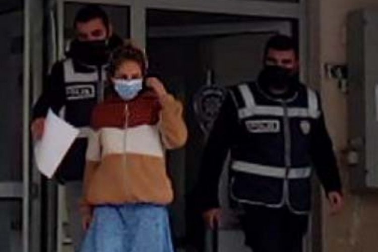 Aranan kadın h&uuml;k&uuml;ml&uuml; yakalandı