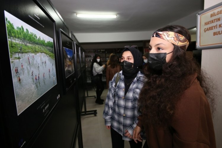 Bursa'da &ouml;d&uuml;ll&uuml; fotoğraflarla sergi