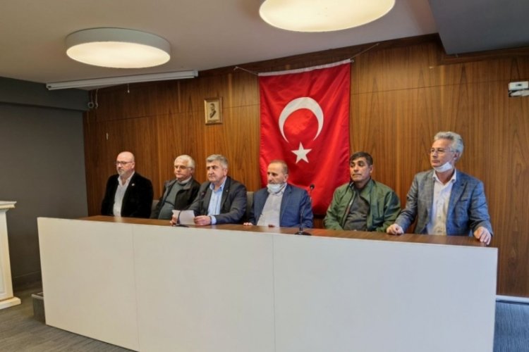 Bursa'da STK'lardan Musa Aydın'a destek