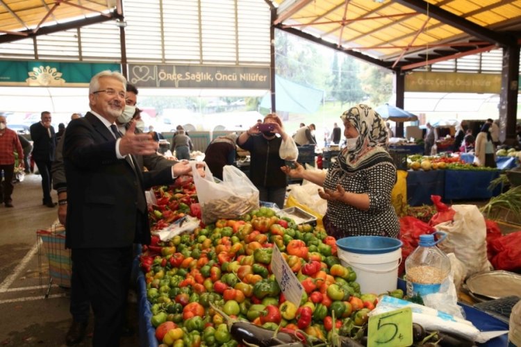 Bursa Nil&uuml;fer'deki &uuml;retici pazarlarına yeni d&uuml;zenleme