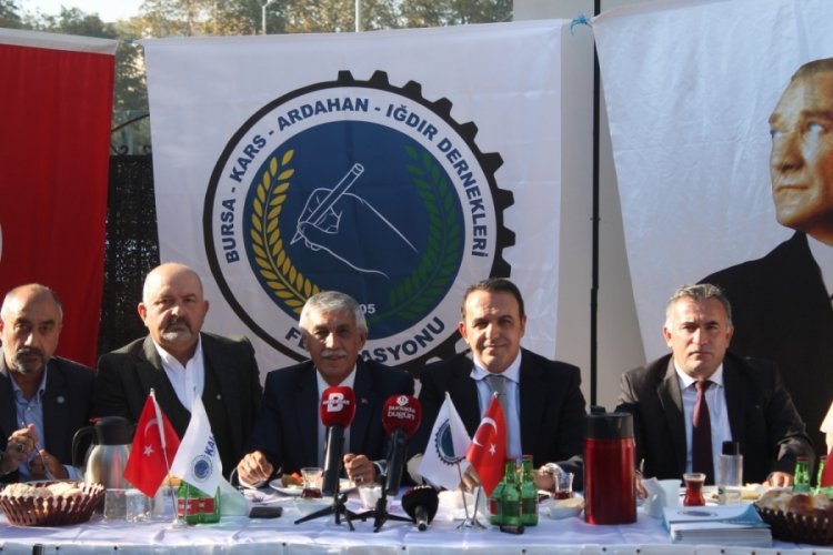 Bursa Kars-Ardahan-Iğdır Dernekleri Federasyonu hedeflerini anlattı
