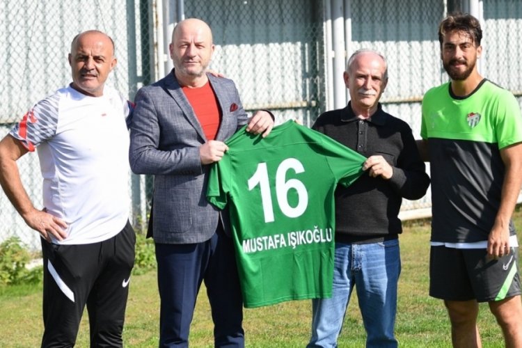 Bursaspor Mustafa Amca'yı ağırladı