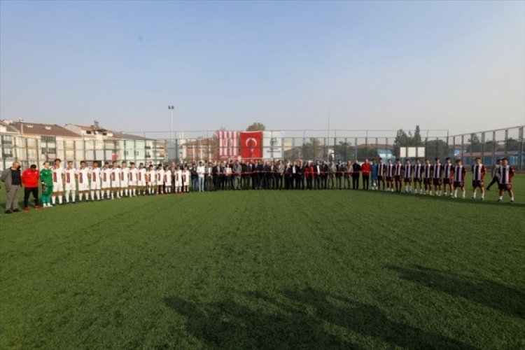Alanyurt Semt Sahası t&ouml;renle a&ccedil;ıldı