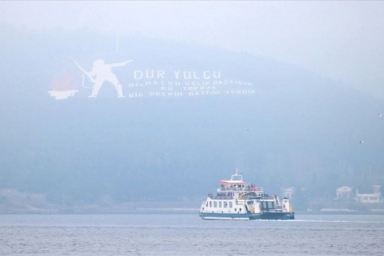 &Ccedil;anakkale Boğazı ge&ccedil;işlere kapatıldı