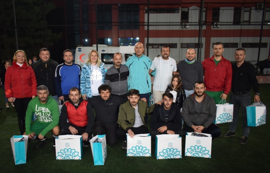 Turnuvanın şampiyonu Temizlik İşleri M&uuml;d&uuml;rl&uuml;ğ&uuml;