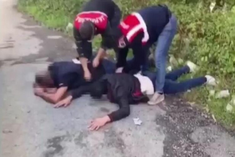 Tarihi eser ka&ccedil;ak&ccedil;ılarına jandarmadan baskın