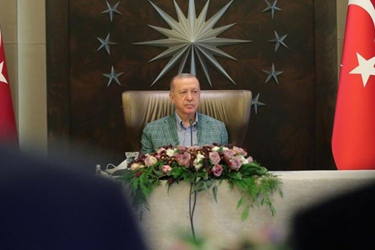 Cumhurbaşkanı Erdoğan, T&uuml;rkiye'deki Boşnak sivil toplum kuruluşlarının temsilcilerini konuk etti