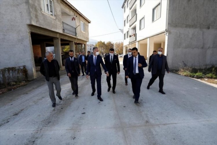 Bursa İneg&ouml;l Belediyesi 28 sokakta &ccedil;alışma başlattı