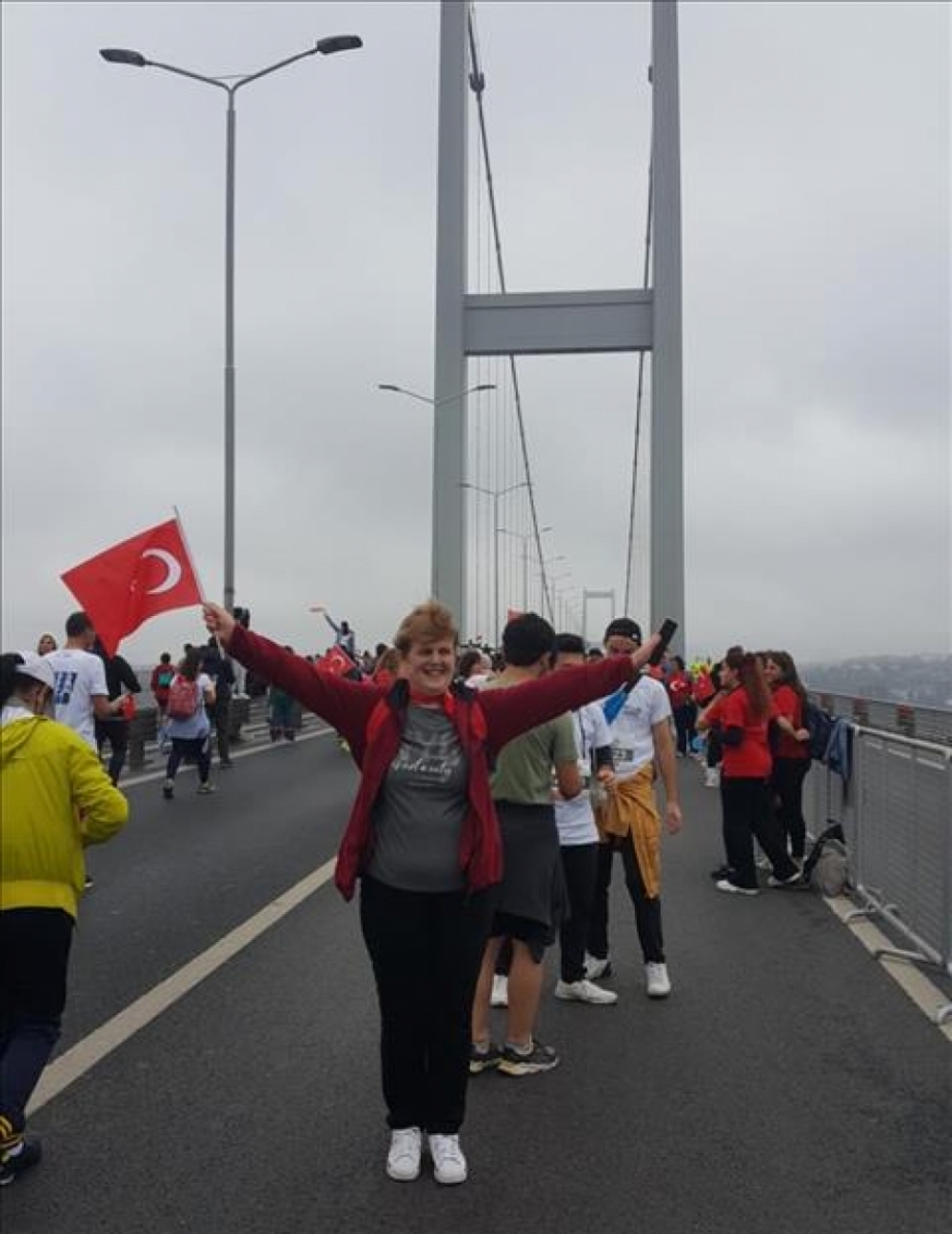 Maratona Bursa İneg&ouml;l'den 55 kişi katıldı